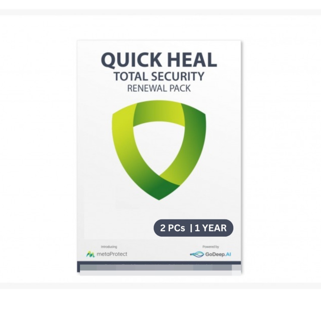 Quick Heal Upgrade(Renewal) Total
2 Pcs 1 Year